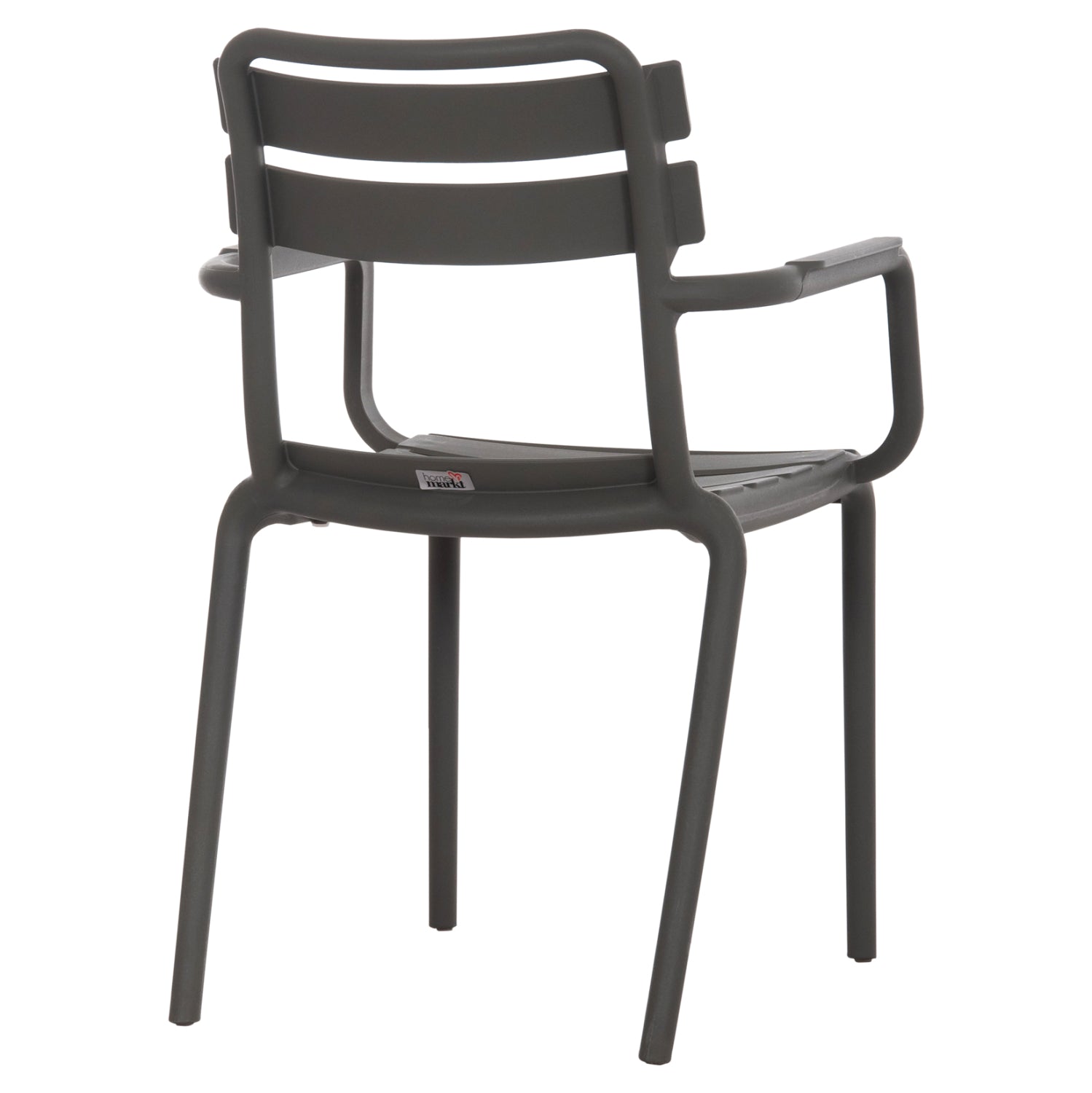 POLYPROPYLENE ARMCHAIR PHILLY HM6123.04 OLIVE GREEN 58.5x49x83.5Hcm.