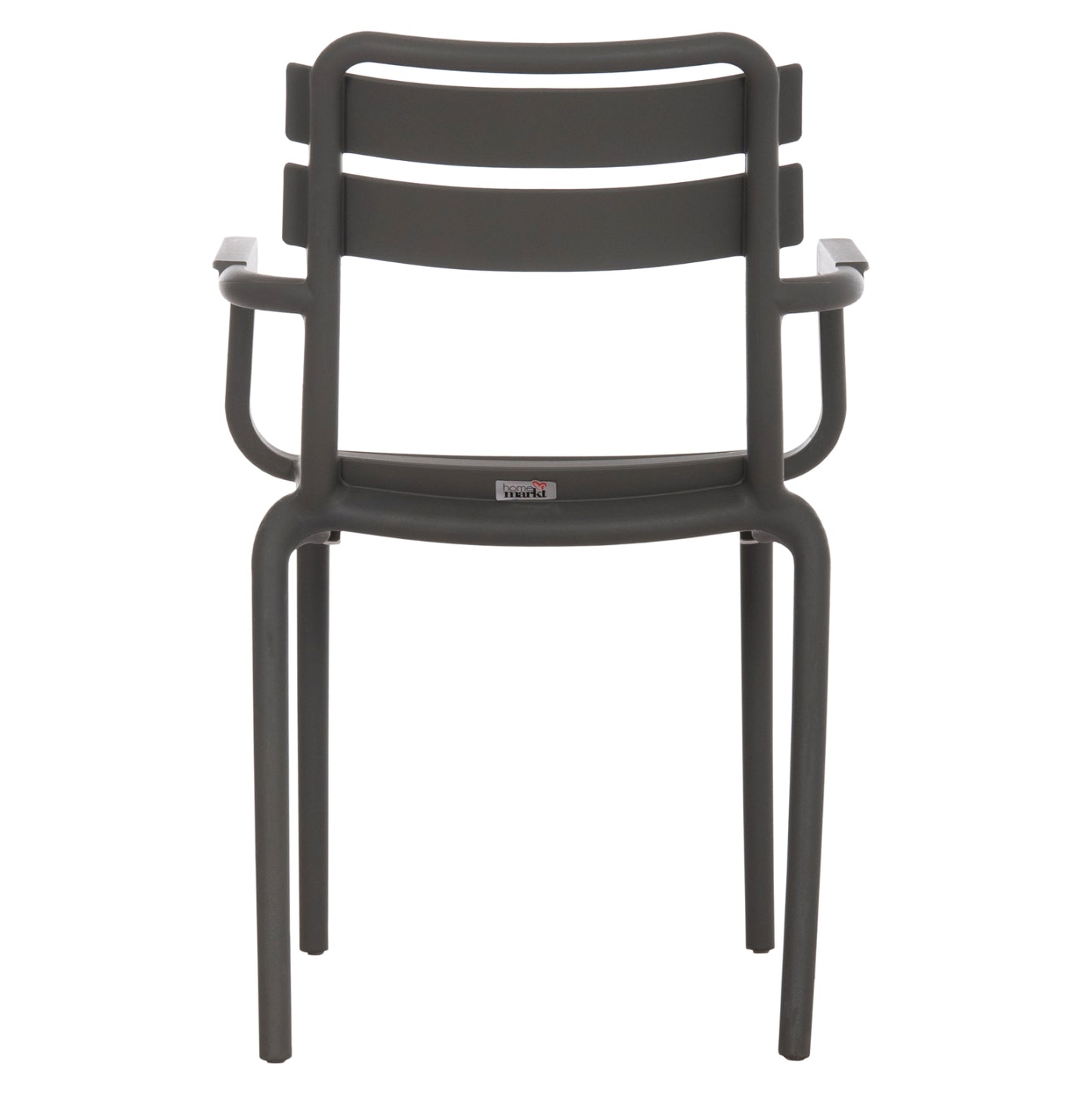 POLYPROPYLENE ARMCHAIR PHILLY HM6123.04 OLIVE GREEN 58.5x49x83.5Hcm.
