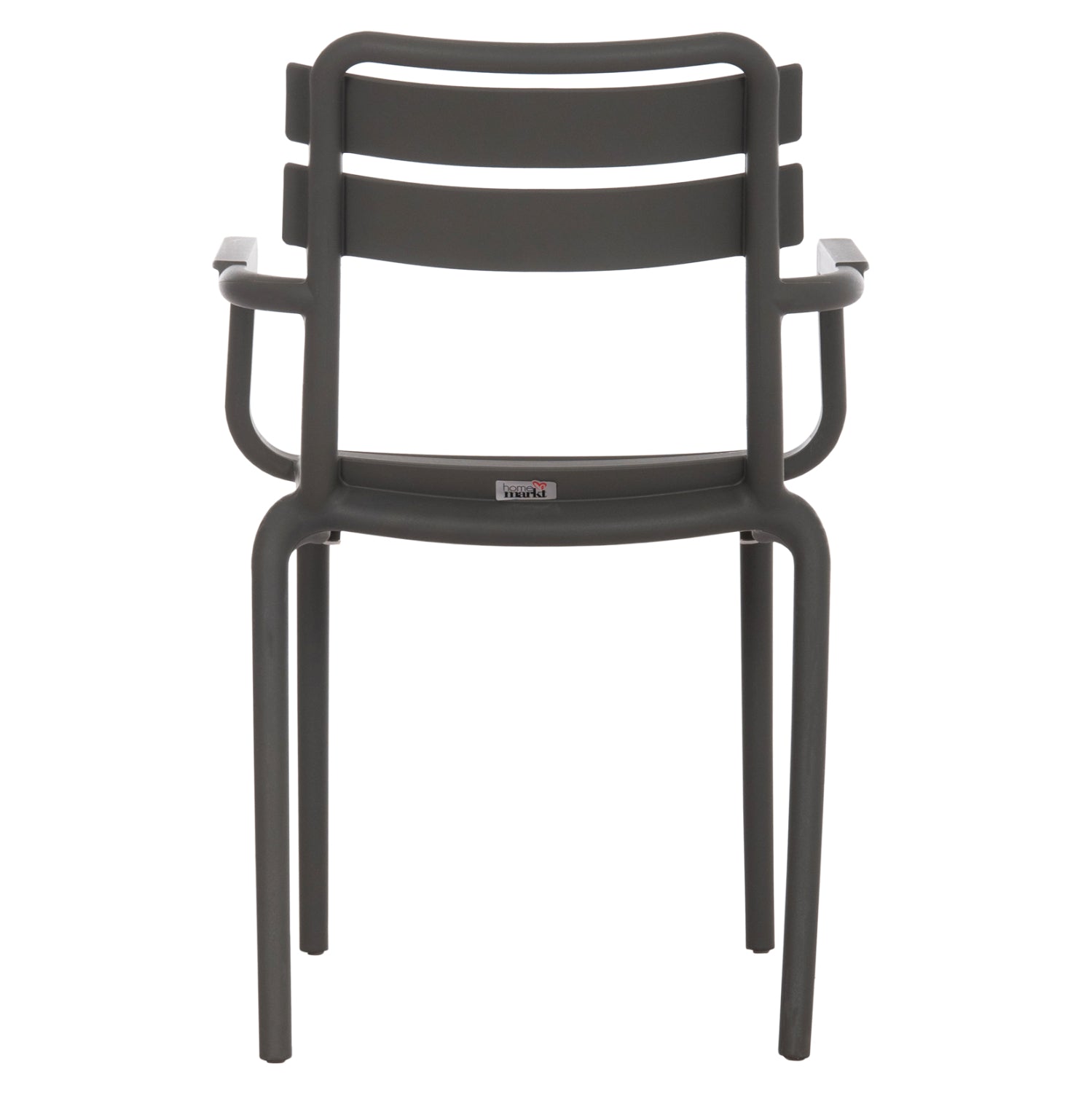 POLYPROPYLENE ARMCHAIR PHILLY HM6123.04 OLIVE GREEN 58.5x49x83.5Hcm.