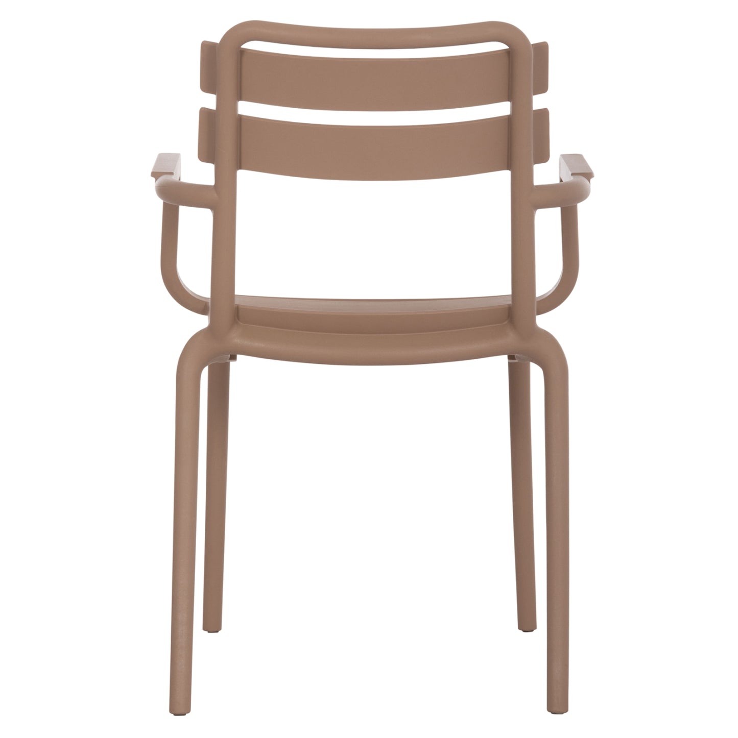 POLYPROPYLENE ARMCHAIR PHILLY HM6123.06 BEIGE 58.5x49x83.5Hcm.