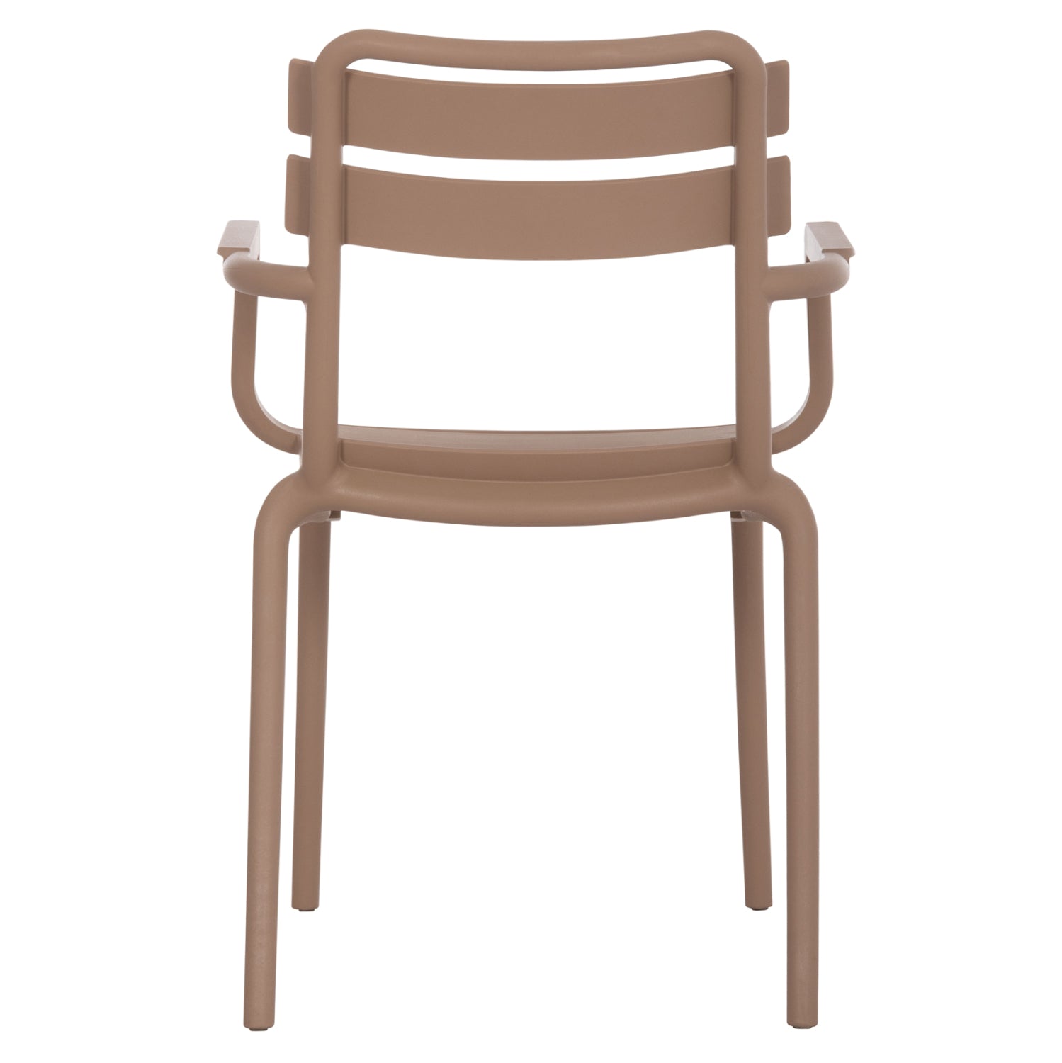 POLYPROPYLENE ARMCHAIR PHILLY HM6123.06 BEIGE 58.5x49x83.5Hcm.