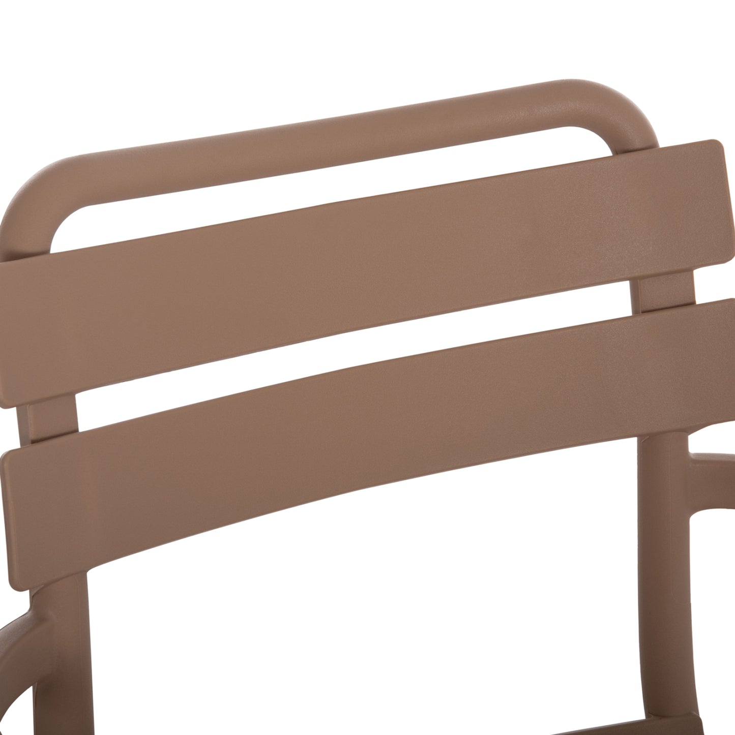 POLYPROPYLENE ARMCHAIR PHILLY HM6123.06 BEIGE 58.5x49x83.5Hcm.