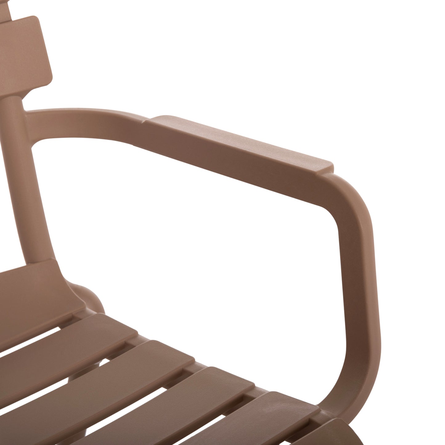 POLYPROPYLENE ARMCHAIR PHILLY HM6123.06 BEIGE 58.5x49x83.5Hcm.