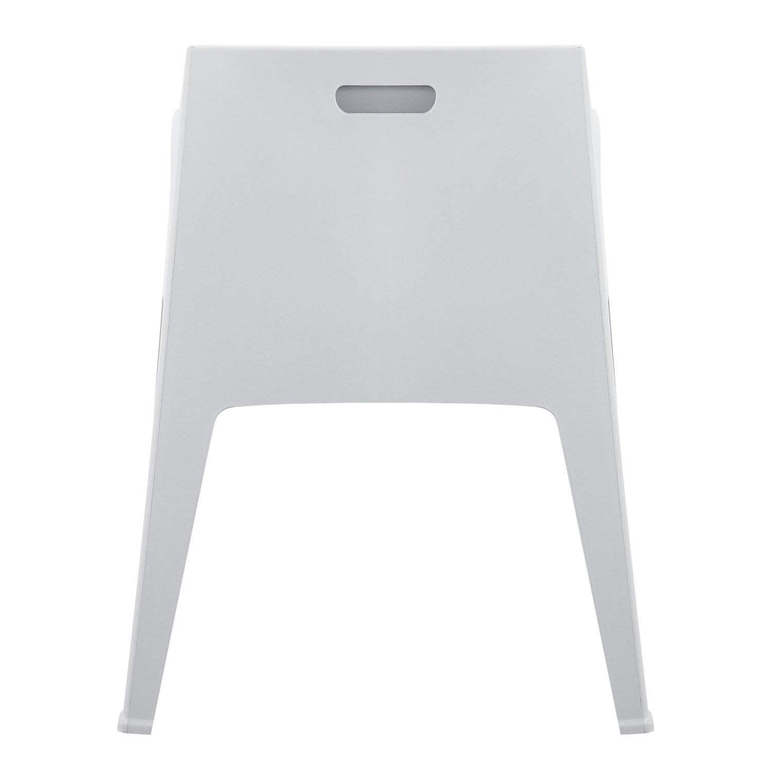 POLYPROPYLENE ARMCHAIR SLEEK HM6370.01 WHITE 68x63x82.5Hcm.