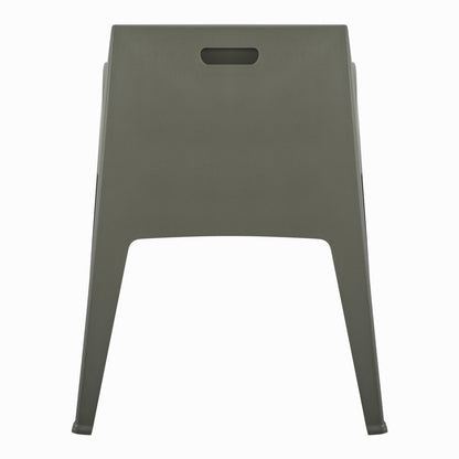 POLYPROPYLENE ARMCHAIR SLEEK HM6370.05 DARK OLIVE GREEN 68x63x82.5Hcm.