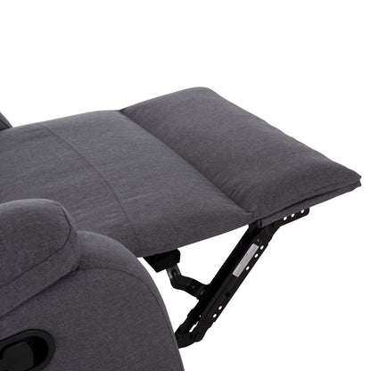 ARMCHAIR RELAX DIONI HM3296.01 GREY FABRIC 85x90x100Hcm.