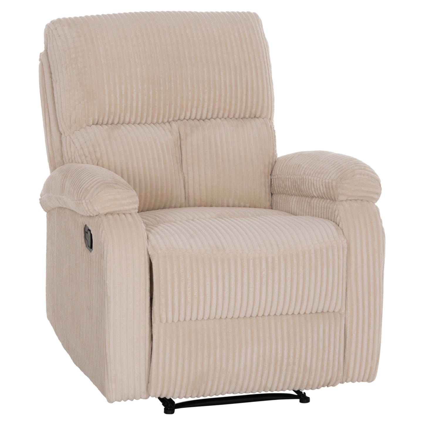 ARMCHAIR RELAX DIONI HM3296.12 BEIGE CORD FABRIC 85x90x100Hcm.