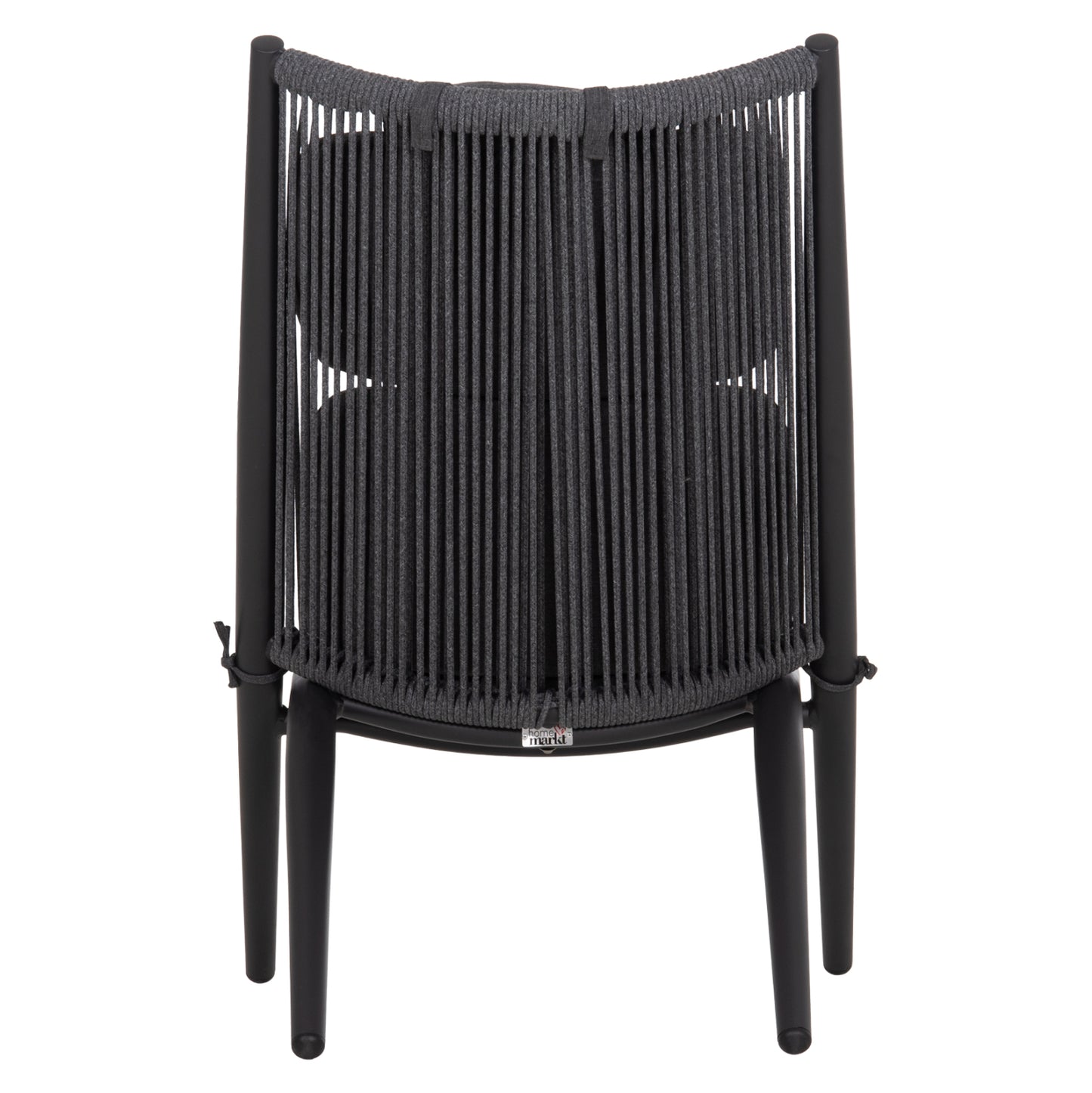 LOUNGER RELAX REMUS HM6642.01 ALUMINUM IN CHARCOAL--OLEFIN ROPE IN CHARCOAL 63x87x94Hcm.