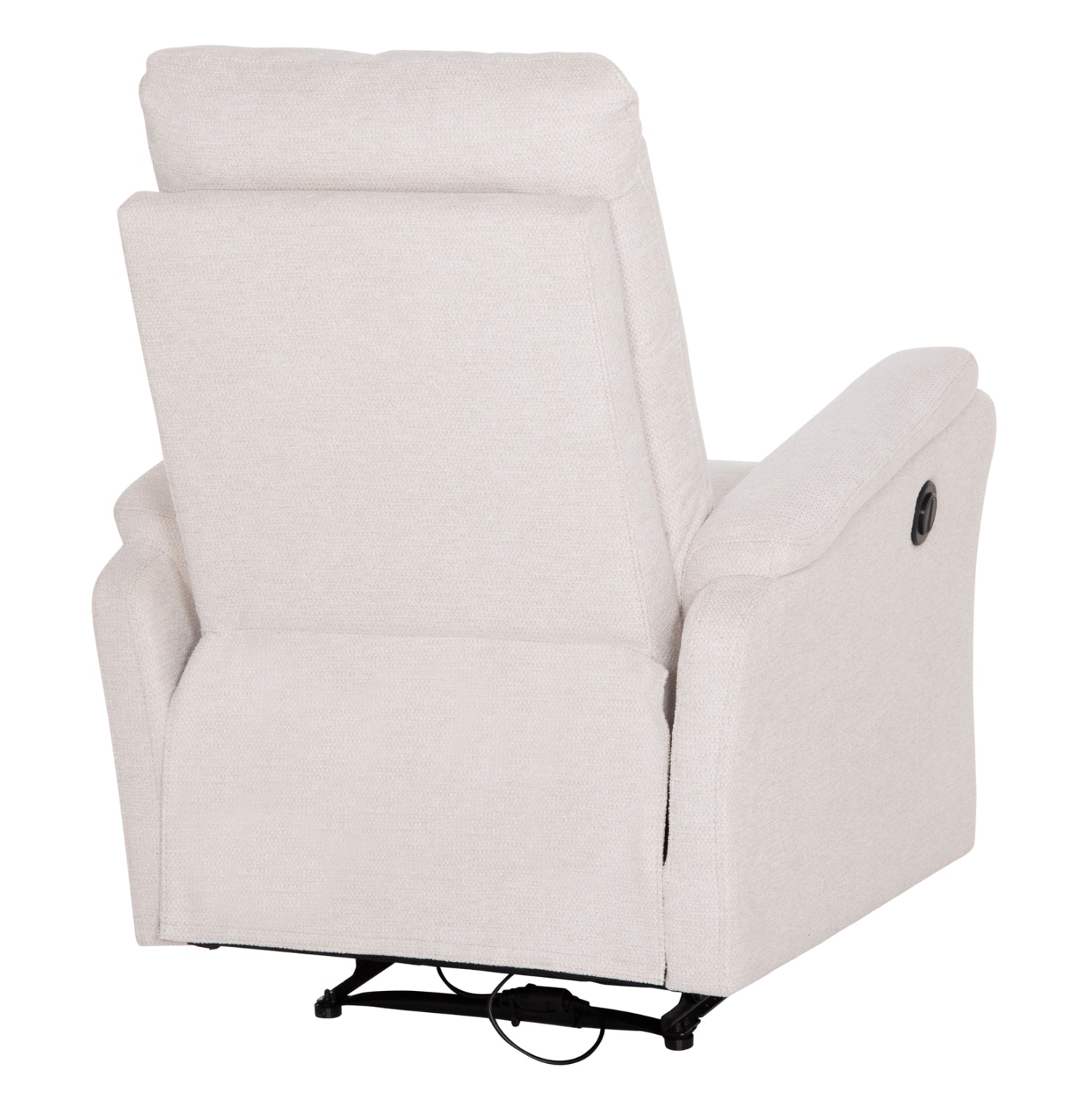 ARMCHAIR RELAX WITH ELECTRIC RECLINE SYNTHIA HM3309.01 BEIGE FABRIC 75x86x100Hcm.