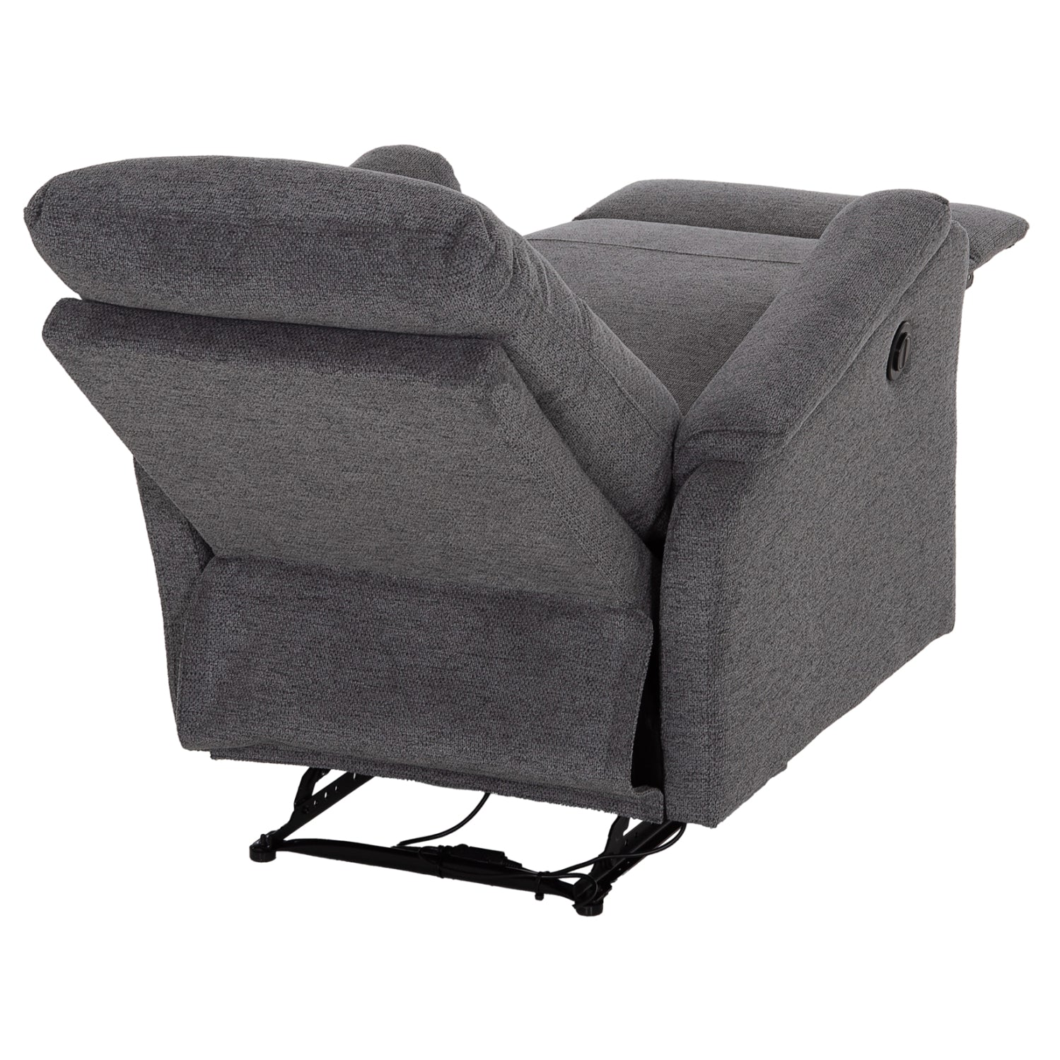ARMCHAIR RELAX WITH ELECTRIC RECLINE SYNTHIA HM3309.03 GREY FABRIC 75x86x100Hcm.