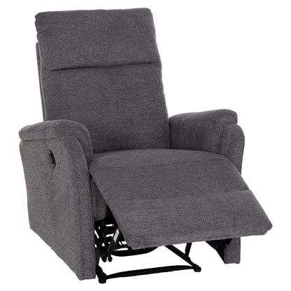 ARMCHAIR RELAX WITH ELECTRIC RECLINE SYNTHIA HM3309.03 GREY FABRIC 75x86x100Hcm.