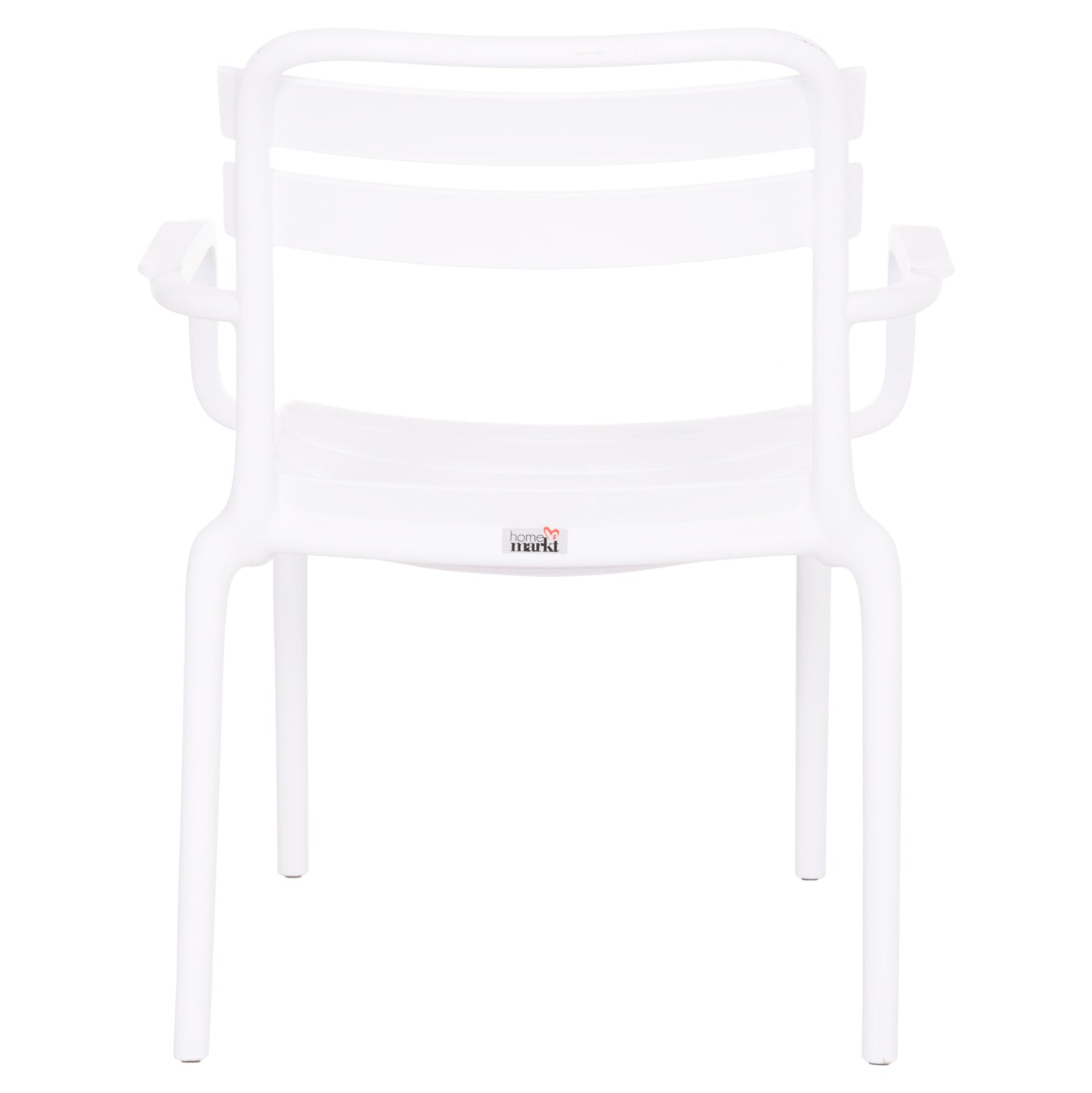 POLYPROPYLENE LOUNGE ARMCHAIR KORVER HM6333.01 WHITE 63.5x65x76Hcm.