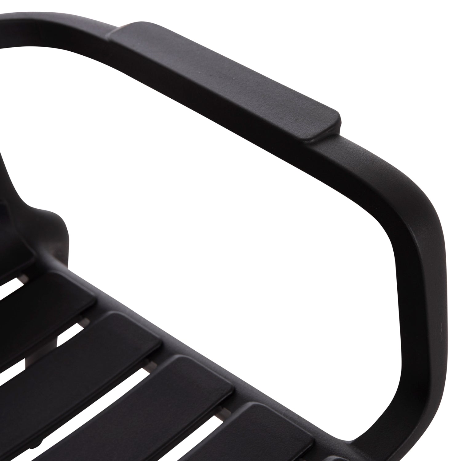 POLYPROPYLENE LOUNGE ARMCHAIR KORVER HM6333.02 BLACK 63.5x65x76Hcm.
