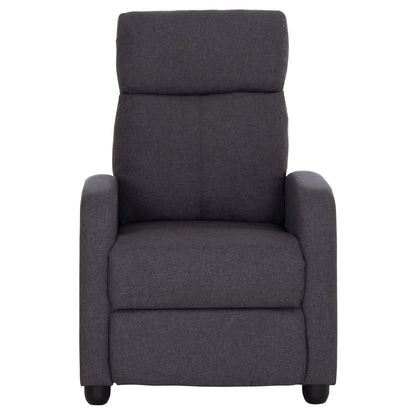 ARMCHAIR WITH PUSH-BACK RELAX MECHANISM DROSEN HM3299.01 GREY FABRIC 68x80x93Hcm.