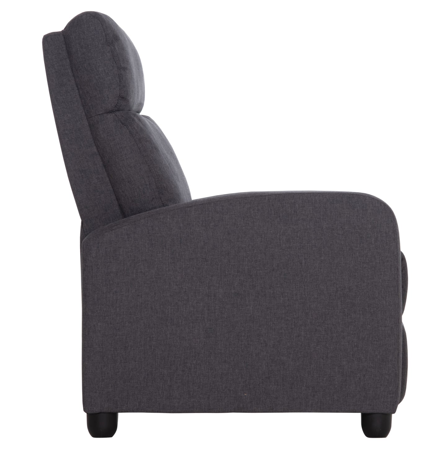 ARMCHAIR WITH PUSH-BACK RELAX MECHANISM DROSEN HM3299.01 GREY FABRIC 68x80x93Hcm.