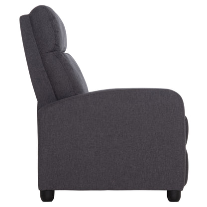 ARMCHAIR WITH PUSH-BACK RELAX MECHANISM DROSEN HM3299.01 GREY FABRIC 68x80x93Hcm.