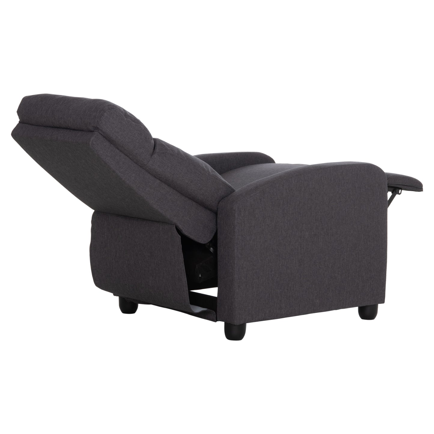 ARMCHAIR WITH PUSH-BACK RELAX MECHANISM DROSEN HM3299.01 GREY FABRIC 68x80x93Hcm.