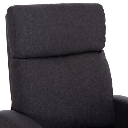 ARMCHAIR WITH PUSH-BACK RELAX MECHANISM DROSEN HM3299.01 GREY FABRIC 68x80x93Hcm.