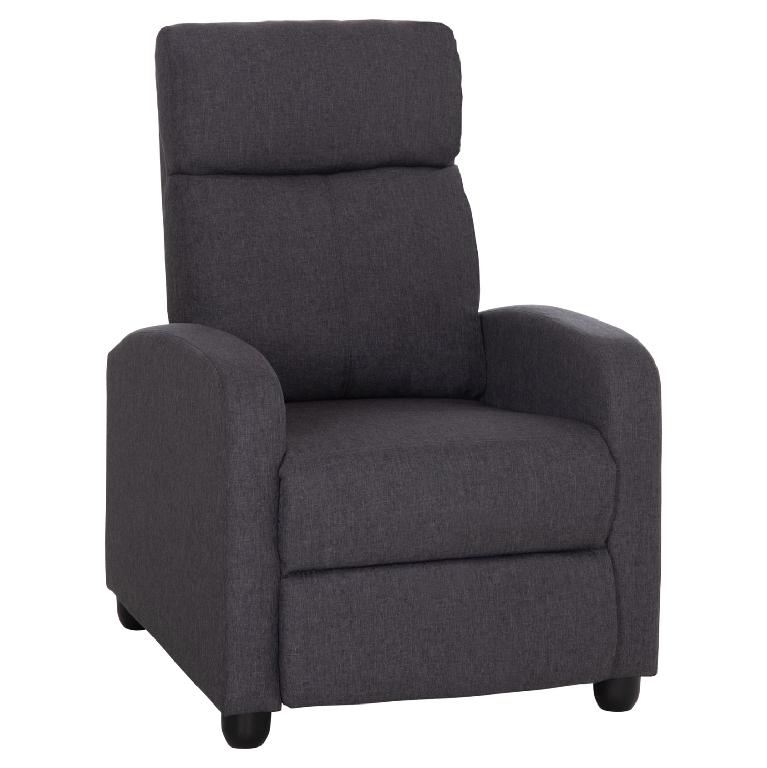 ARMCHAIR WITH PUSH-BACK RELAX MECHANISM DROSEN HM3299.01 GREY FABRIC 68x80x93Hcm.