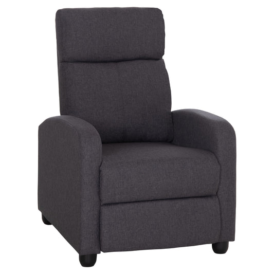 ARMCHAIR WITH PUSH-BACK RELAX MECHANISM DROSEN HM3299.01 GREY FABRIC 68x80x93Hcm.