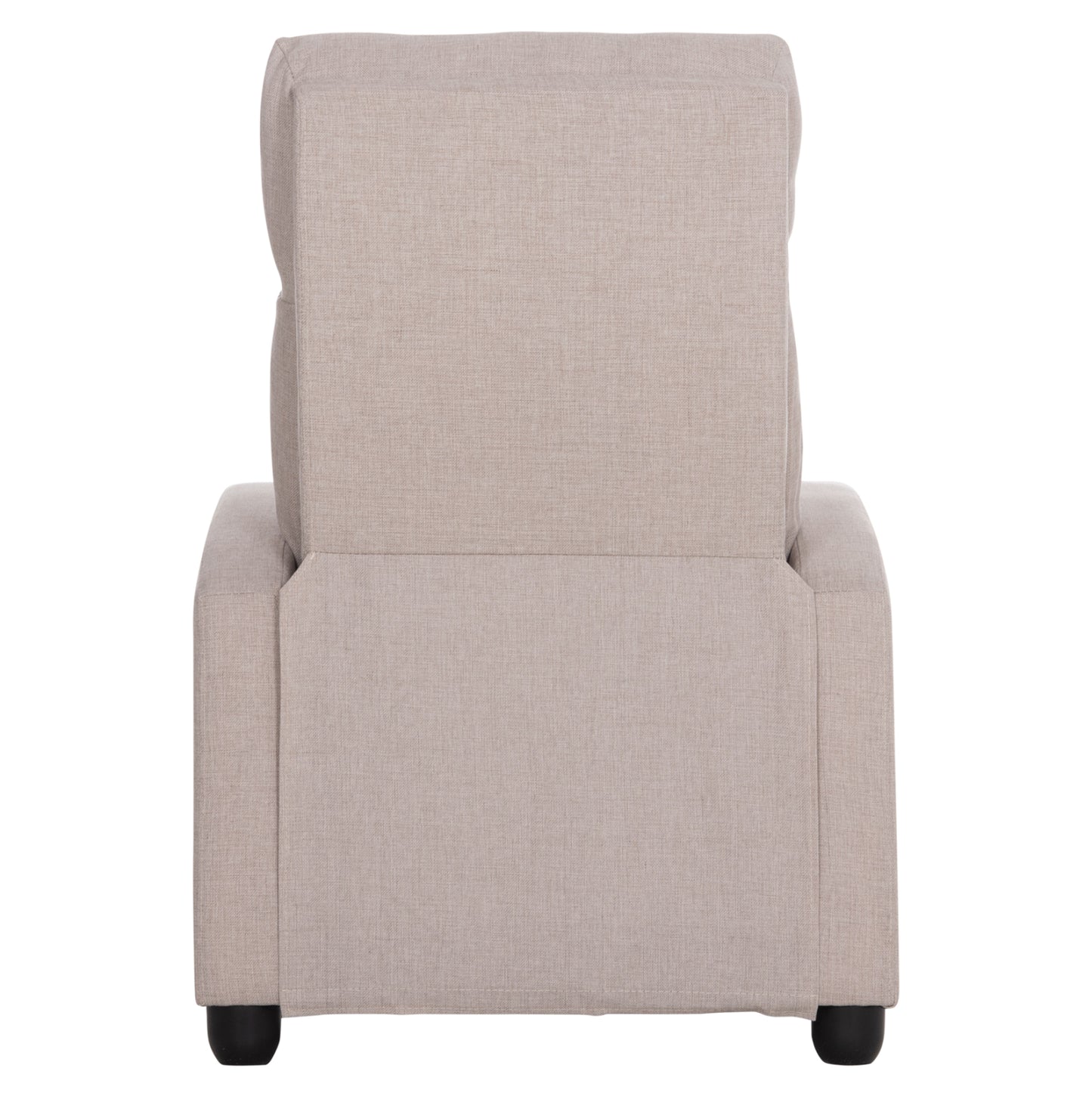 ARMCHAIR WITH PUSH-BACK RELAX MECHANISM DROSEN HM3299.03 BEIGE FABRIC 68x80x93Hcm.