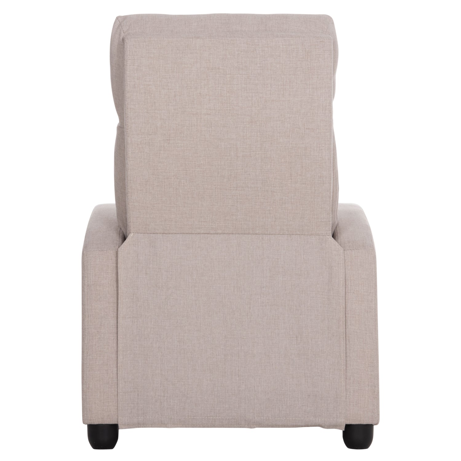 ARMCHAIR WITH PUSH-BACK RELAX MECHANISM DROSEN HM3299.03 BEIGE FABRIC 68x80x93Hcm.