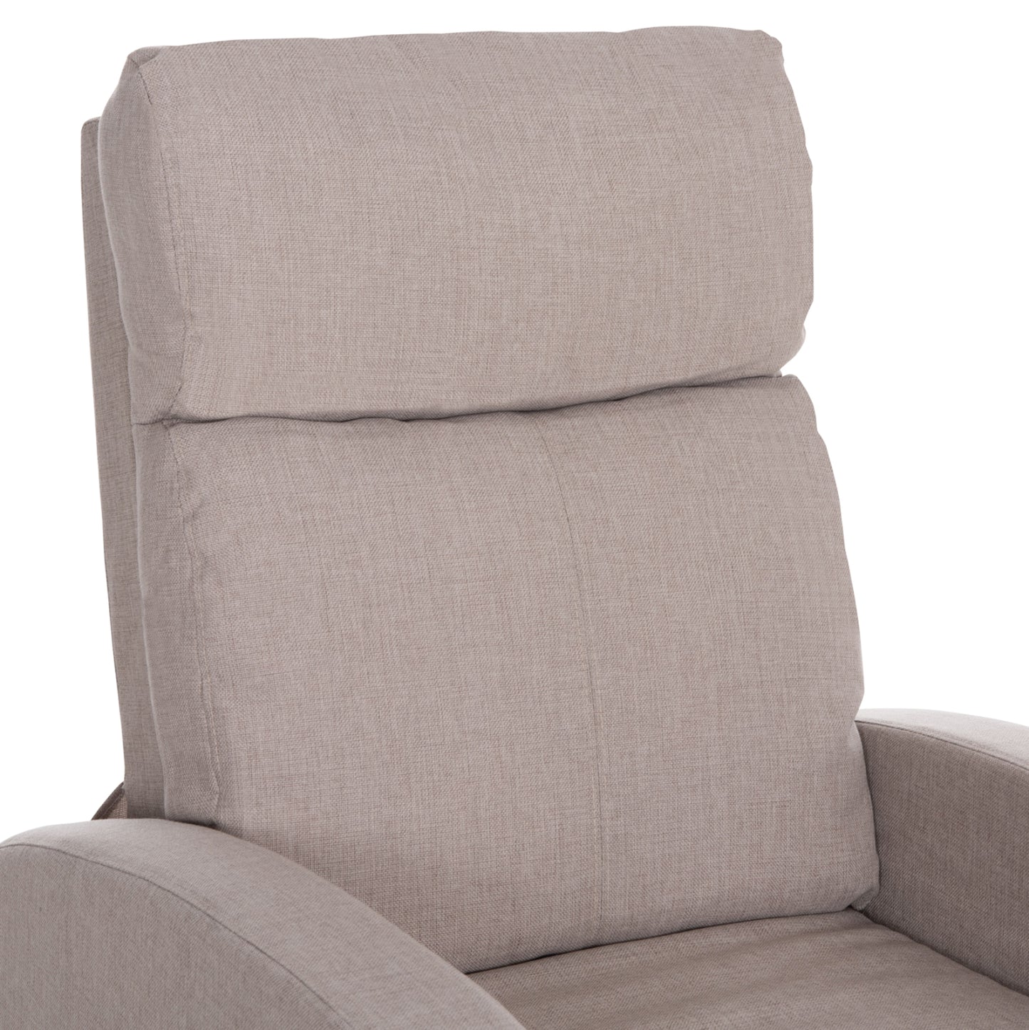 ARMCHAIR WITH PUSH-BACK RELAX MECHANISM DROSEN HM3299.03 BEIGE FABRIC 68x80x93Hcm.
