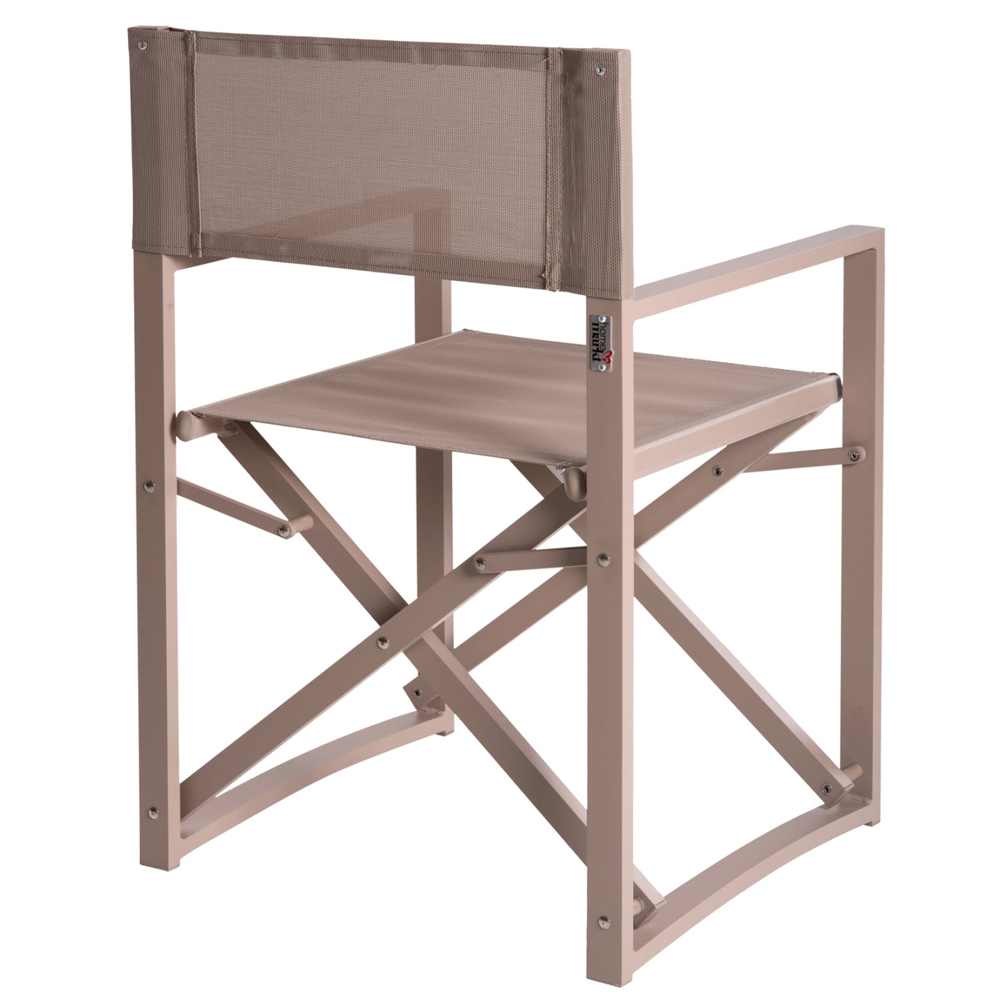 DIRECTOR'S CHAIR ALUMINUM DUPRE HM5094.03 CHAMPAGNE COLOR 57x48,5x85.5Hcm.