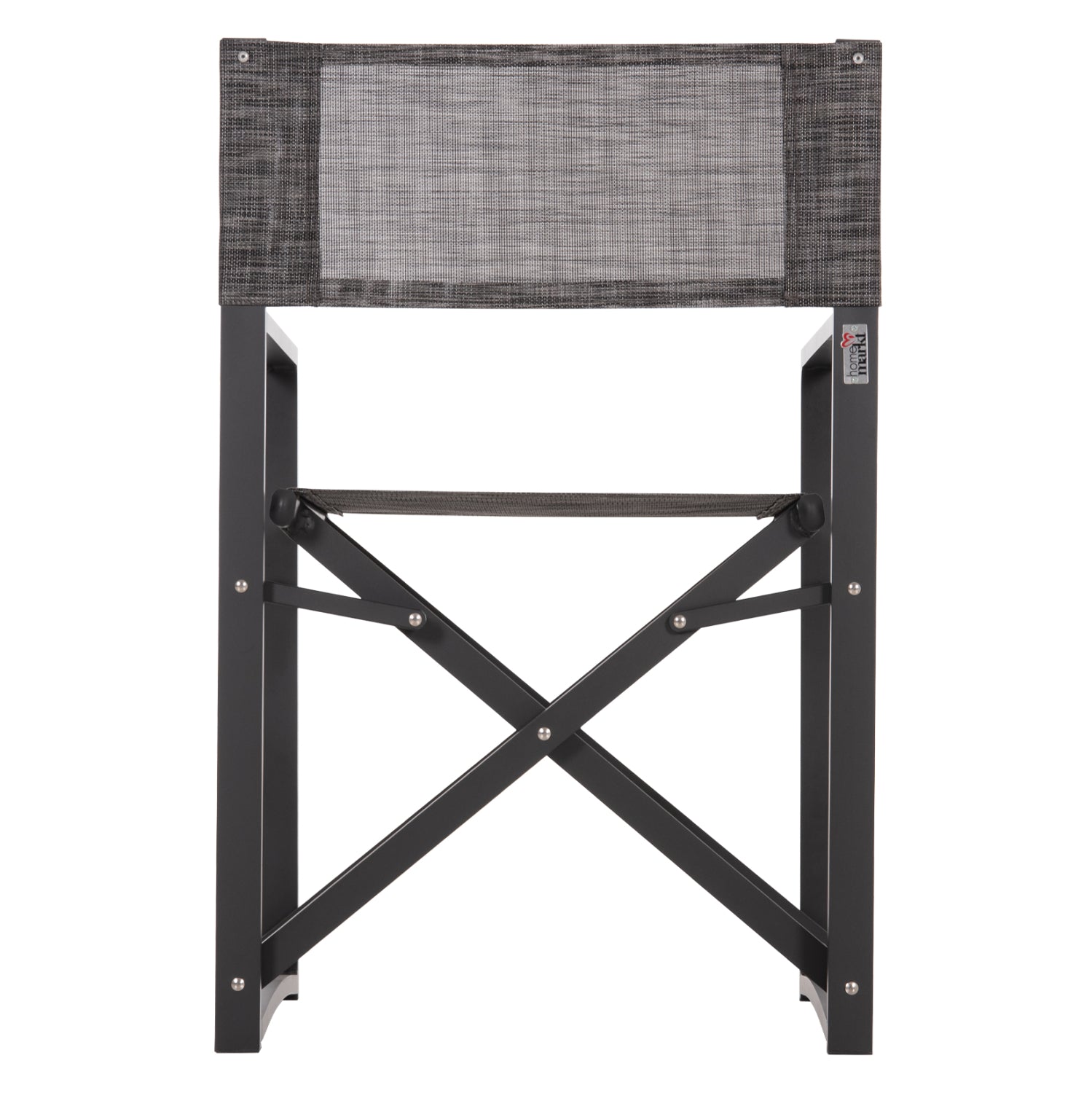 DIRECTOR'S CHAIR ALUMINUM DUPRE HM5094.01 GREY COLOR 57x48,5x85.5Hcm.