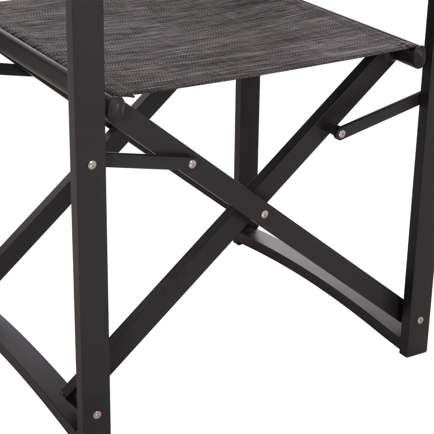 DIRECTOR'S CHAIR ALUMINUM DUPRE HM5094.01 GREY COLOR 57x48,5x85.5Hcm.
