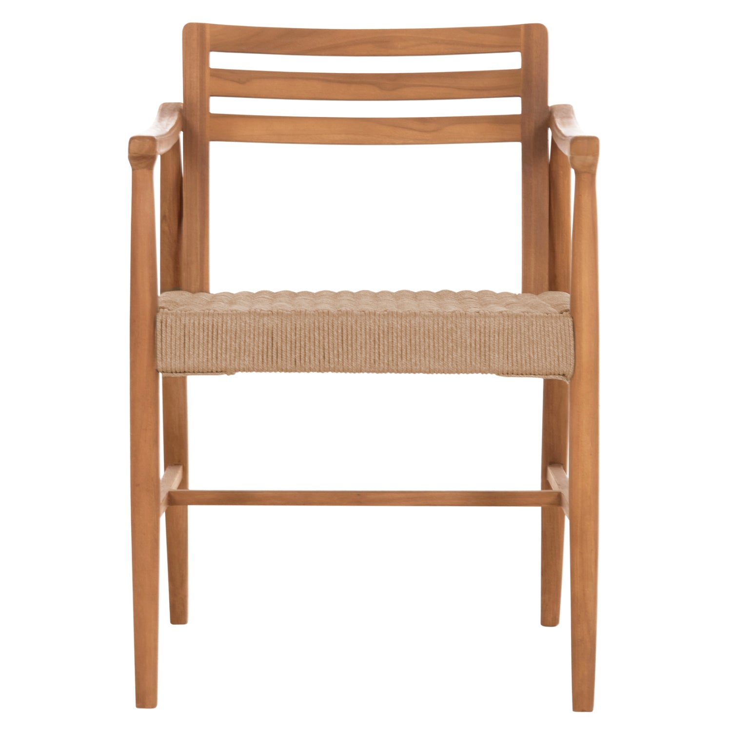 DINING CHAIR ROBIN HM18351 TEAK WOOD & VIRO ROPE IN NATURAL COLORS 53.5x60x78Hcm.