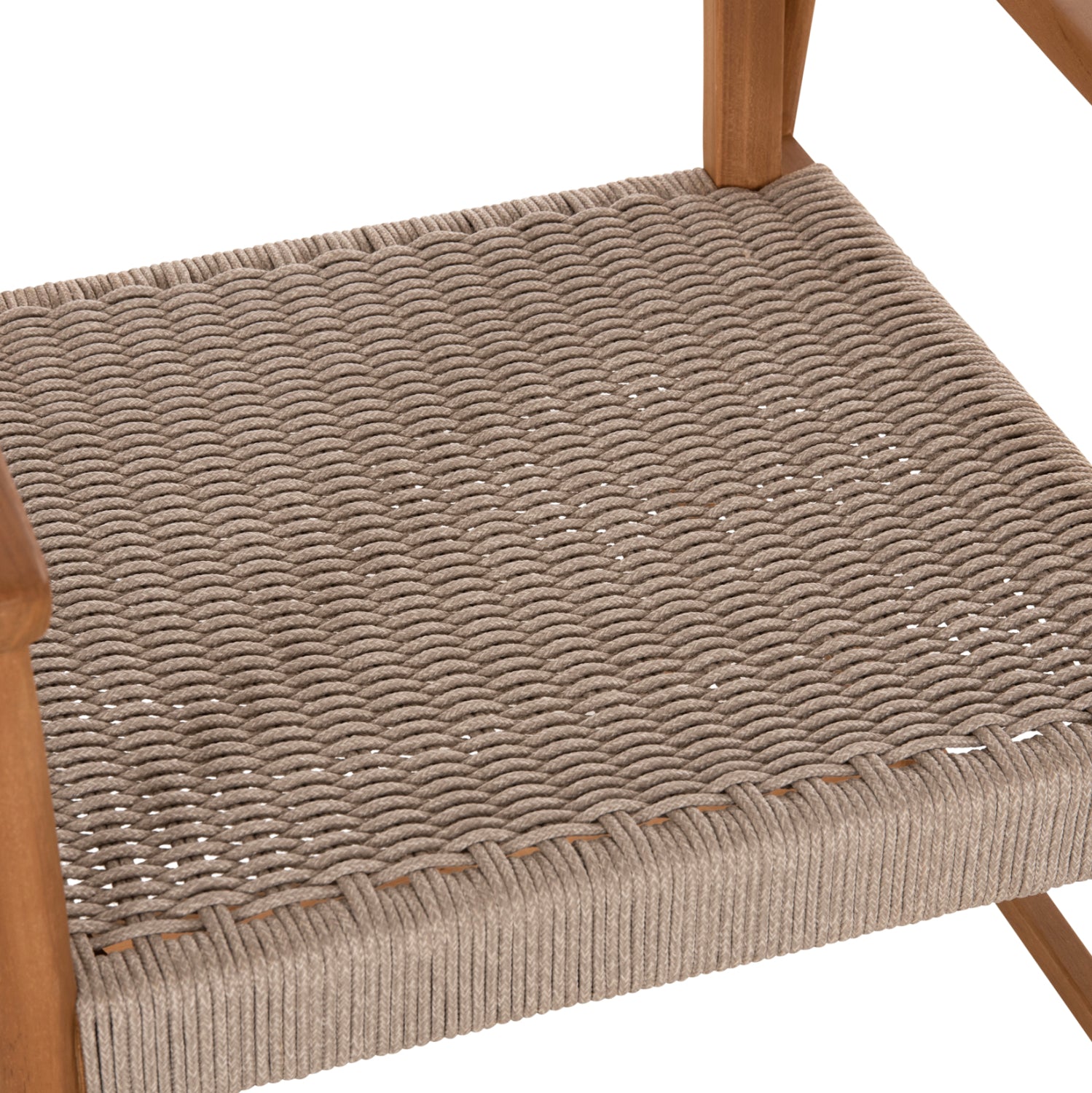 DINING CHAIR ROBIN HM18351 TEAK WOOD & VIRO ROPE IN NATURAL COLORS 53.5x60x78Hcm.