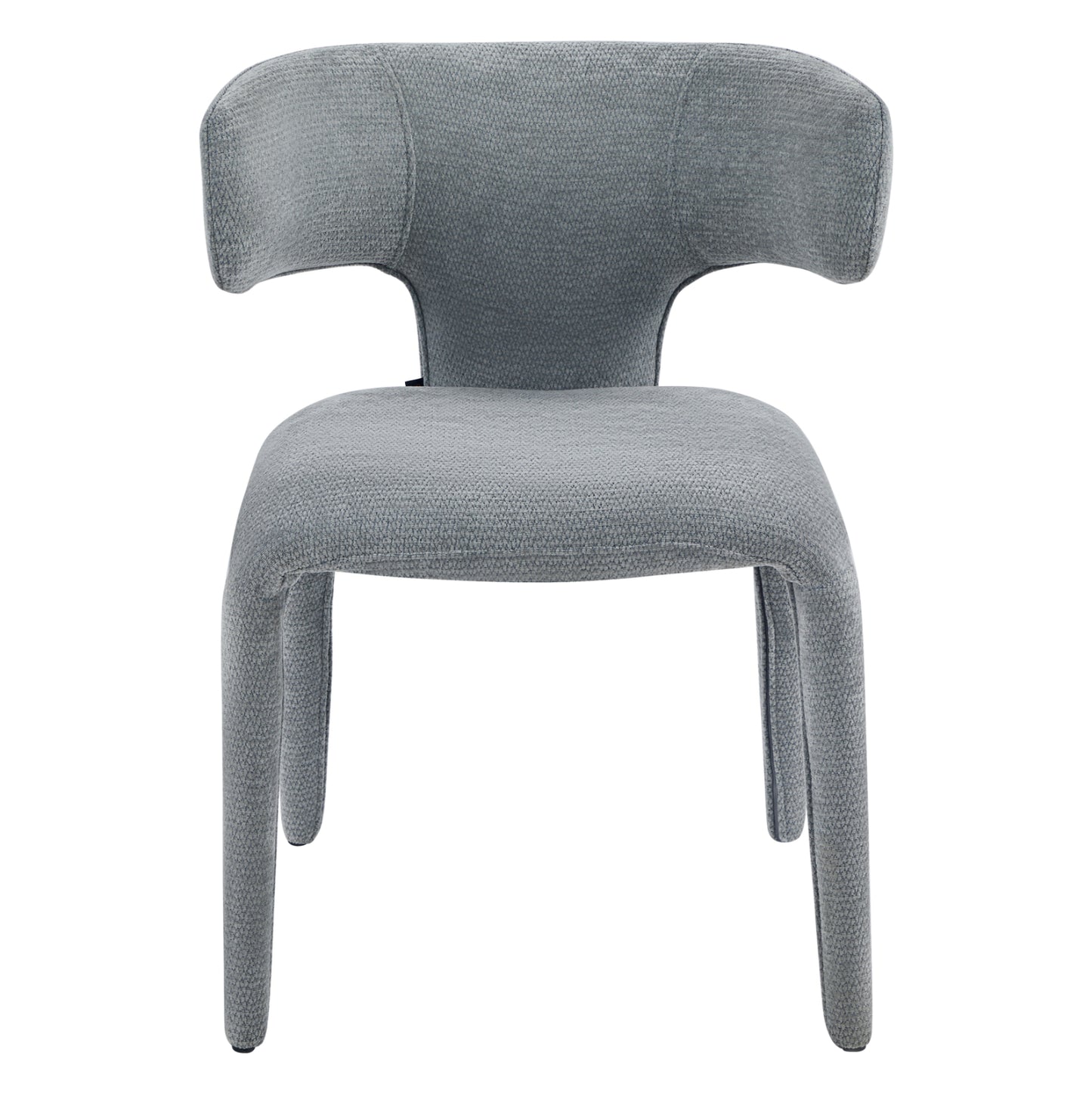 DINING ARMCHAIR BIEN HM18361.01 LIGHT GREY FABRIC 49.5x55.5x76Hcm.