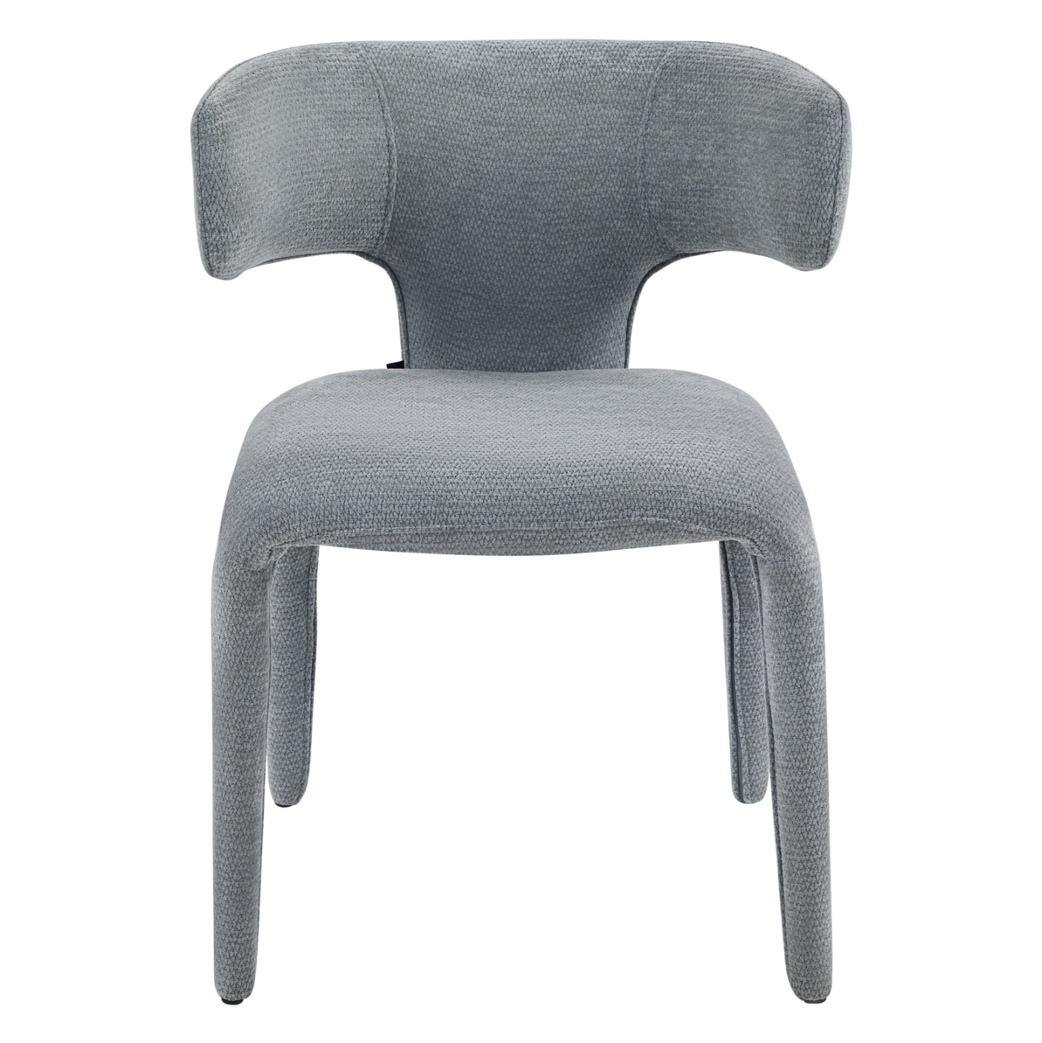 DINING ARMCHAIR BIEN HM18361.01 LIGHT GREY FABRIC 49.5x55.5x76Hcm.