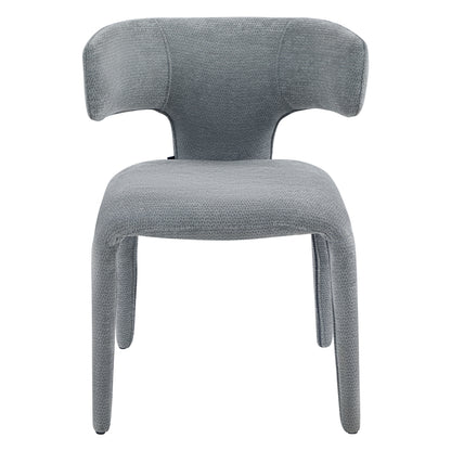 DINING ARMCHAIR BIEN HM18361.01 LIGHT GREY FABRIC 49.5x55.5x76Hcm.