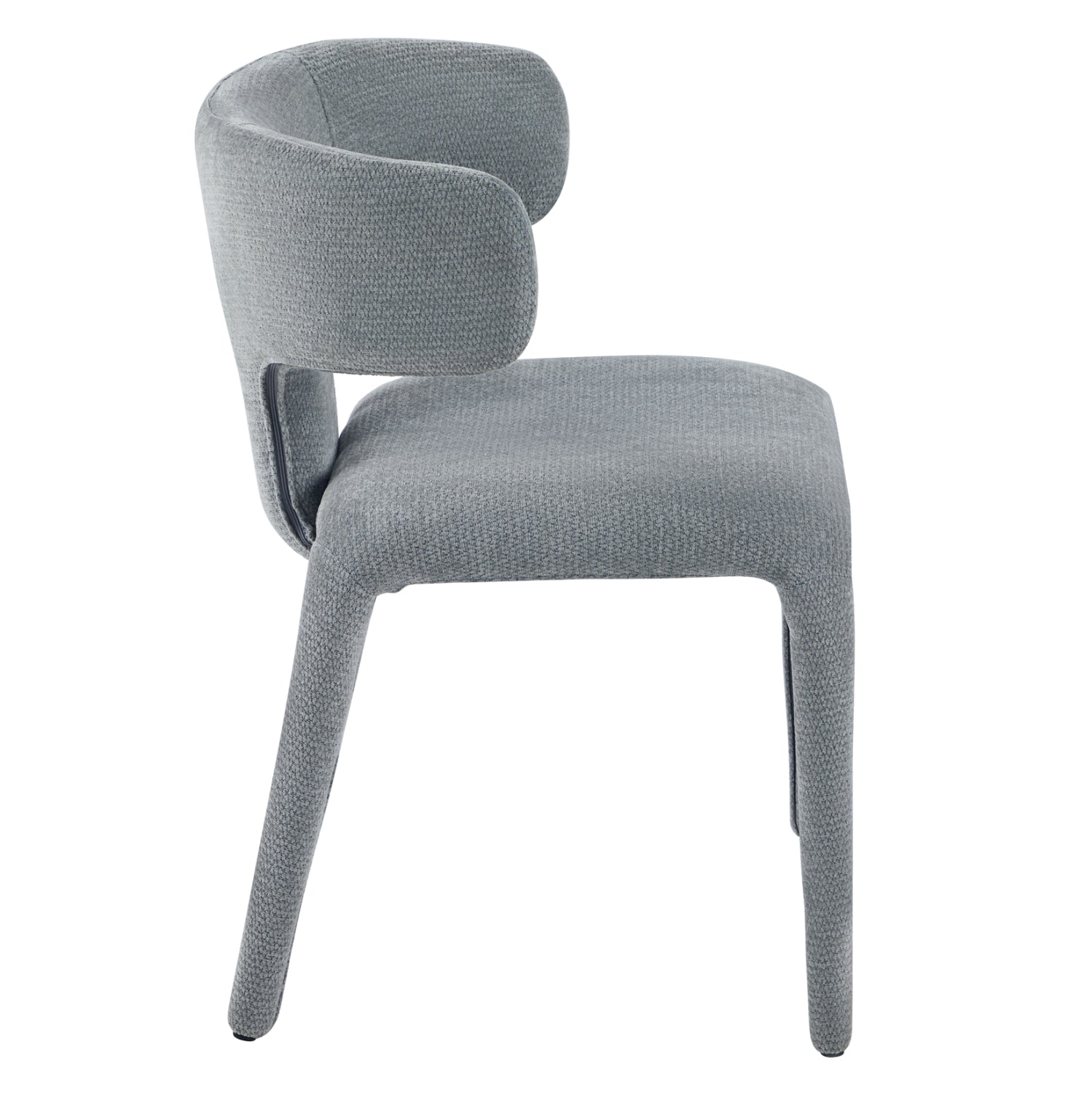 DINING ARMCHAIR BIEN HM18361.01 LIGHT GREY FABRIC 49.5x55.5x76Hcm.