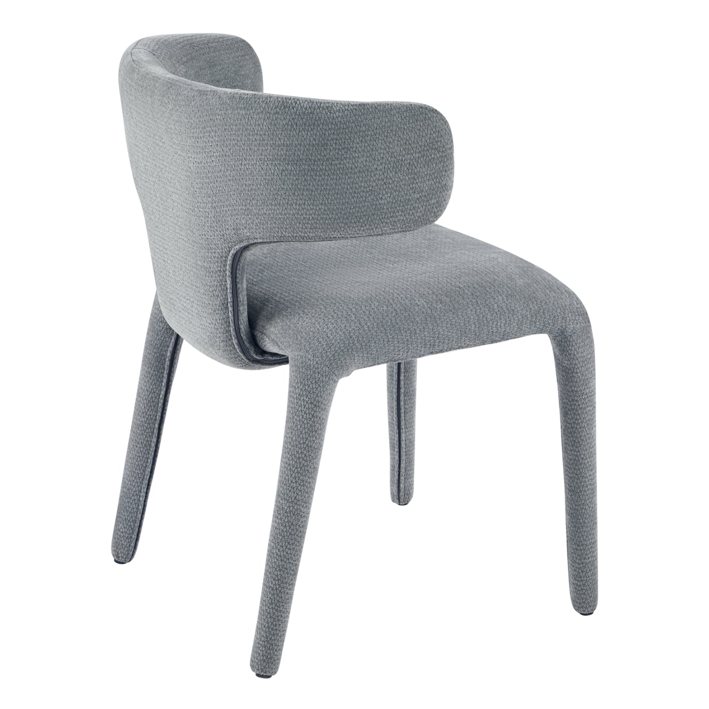 DINING ARMCHAIR BIEN HM18361.01 LIGHT GREY FABRIC 49.5x55.5x76Hcm.