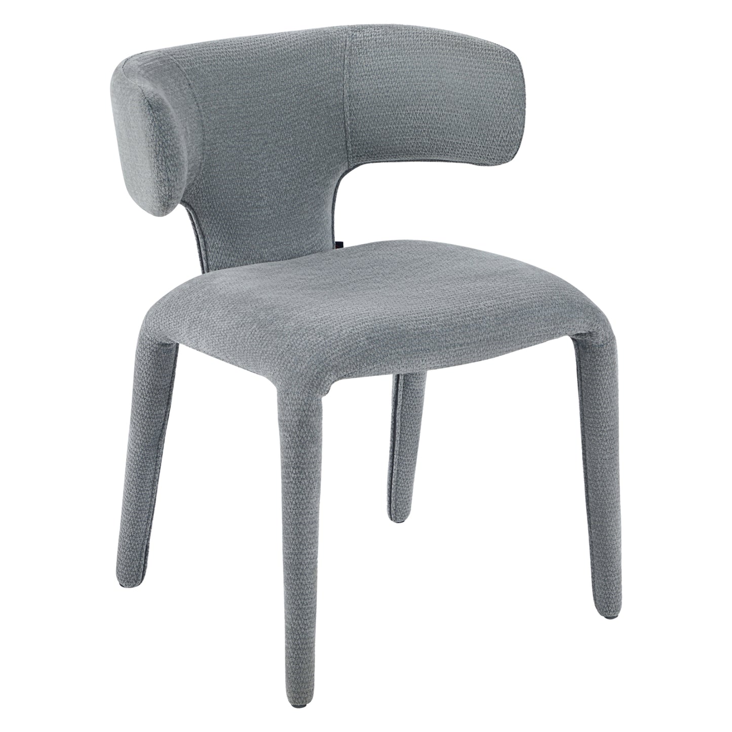 DINING ARMCHAIR BIEN HM18361.01 LIGHT GREY FABRIC 49.5x55.5x76Hcm.