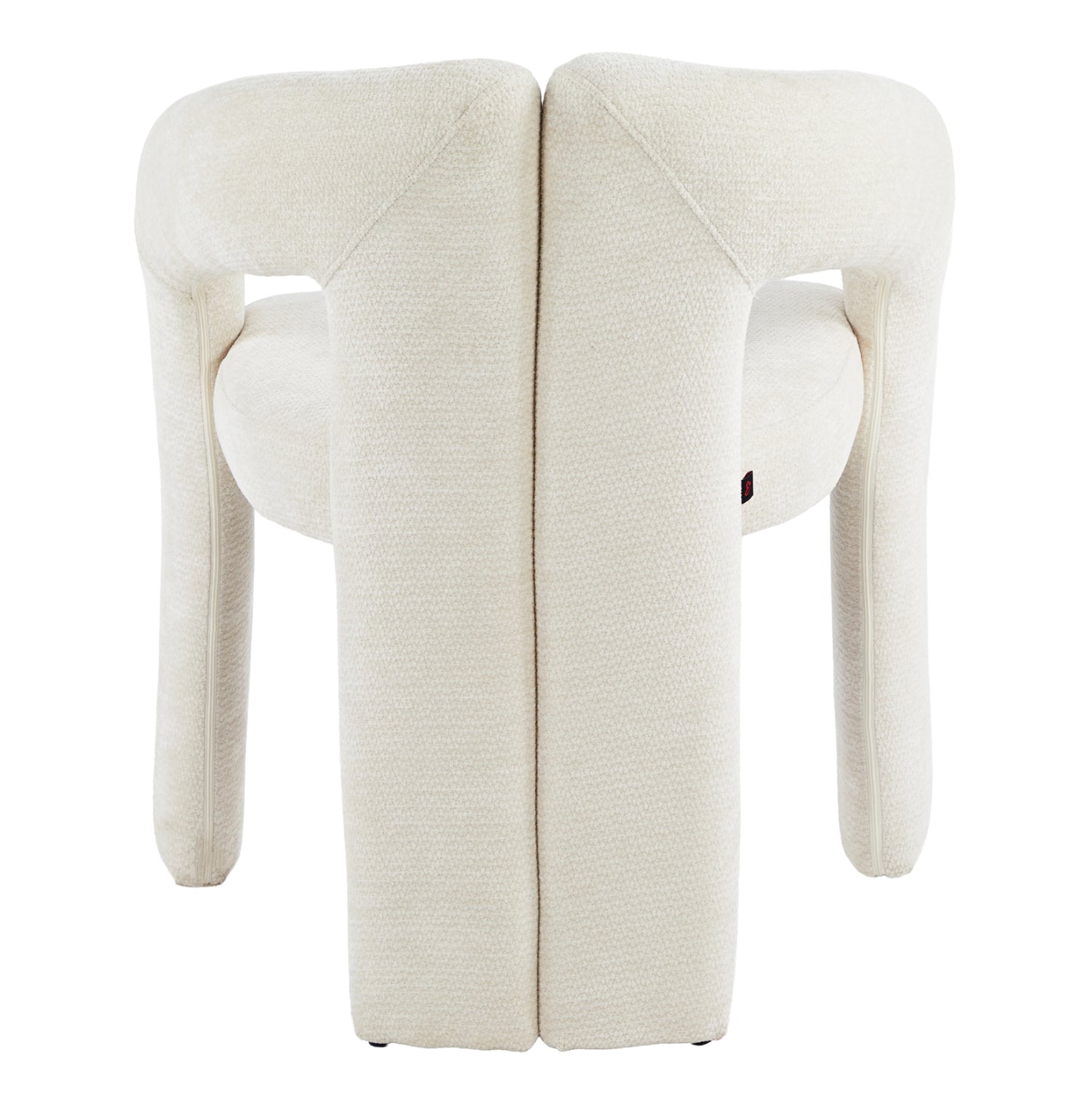 DINING CHAIR NEZA HM18362.02 ECRU LINEN FABRIC 64x50x76.5Hcm.