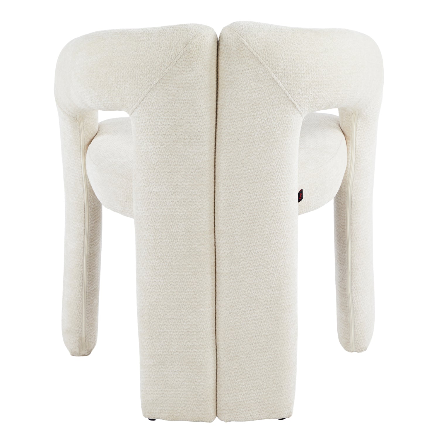 DINING CHAIR NEZA HM18362.02 ECRU LINEN FABRIC 64x50x76.5Hcm.