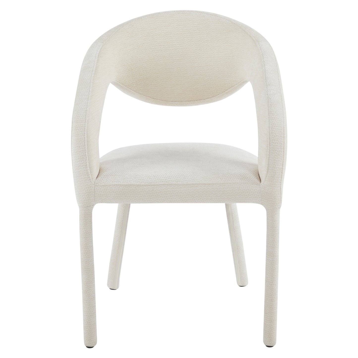 DINING CHAIR OFILIA HM18363.02 ECRU LINEN FABRIC 58x54.5x85.5Hcm