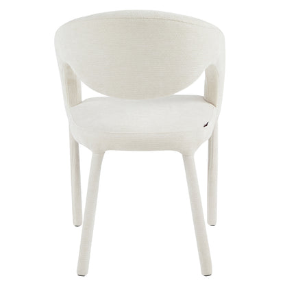 DINING CHAIR OFILIA HM18363.02 ECRU LINEN FABRIC 58x54.5x85.5Hcm