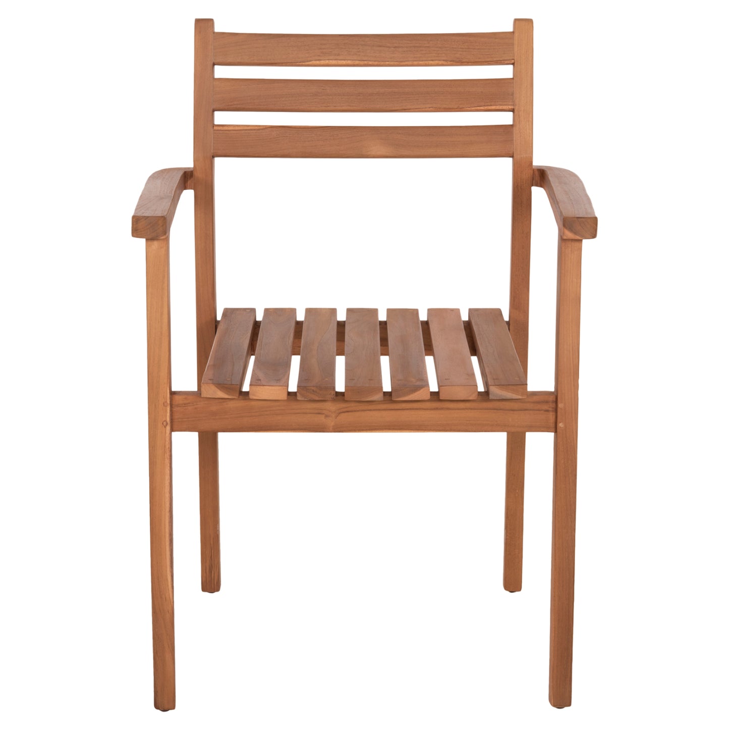 DINING ARMCHAIR HENDER HM6329 TEAK WOOD IN NATURAL COLOR 61x59x89Hcm.