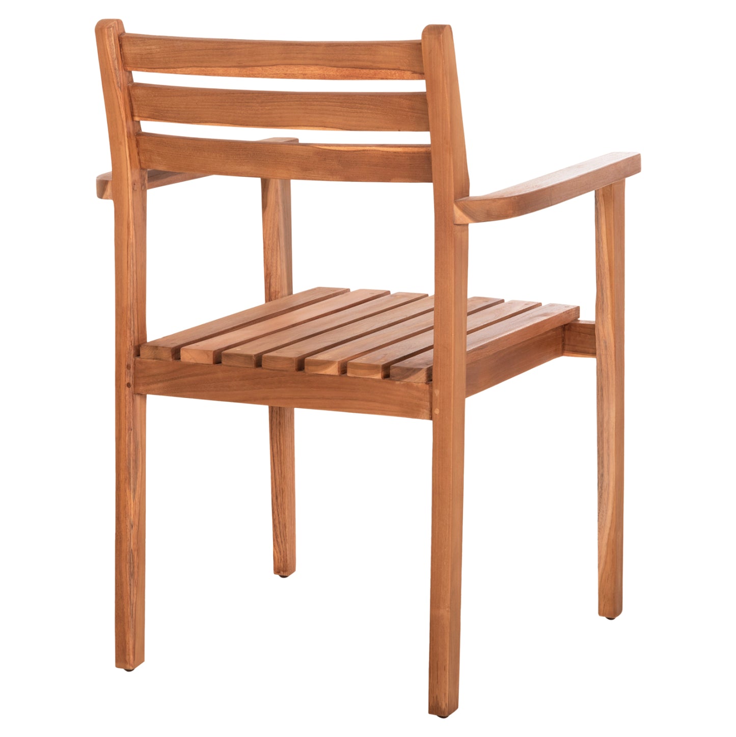 DINING ARMCHAIR HENDER HM6329 TEAK WOOD IN NATURAL COLOR 61x59x89Hcm.