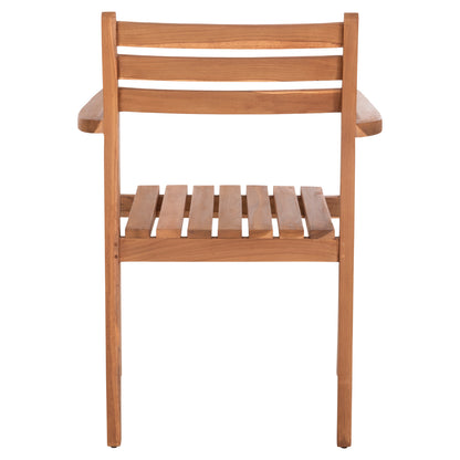 DINING ARMCHAIR HENDER HM6329 TEAK WOOD IN NATURAL COLOR 61x59x89Hcm.