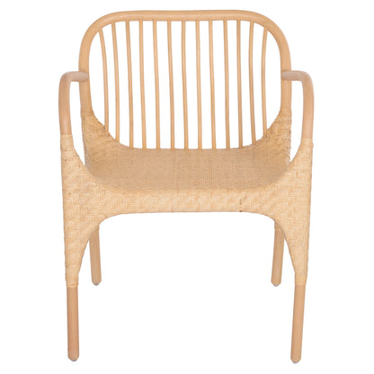 DINING CHAIR GIBBON HM9957.01 NATURAL RATTAN 62x55x82Hcm.