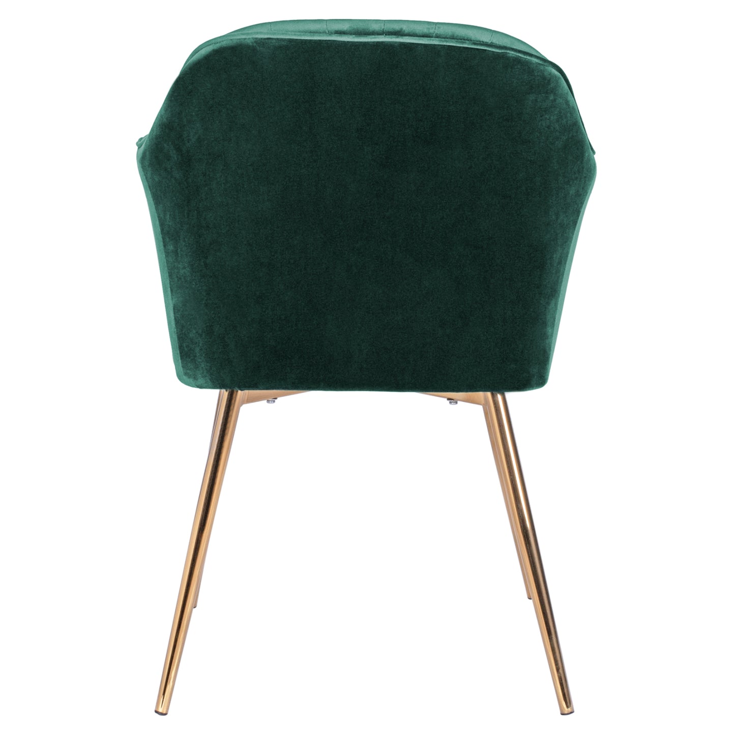 Armchair Sawyer HM8523.03 from velvet Cyppress Green color with gold legs 55x60x83 cm