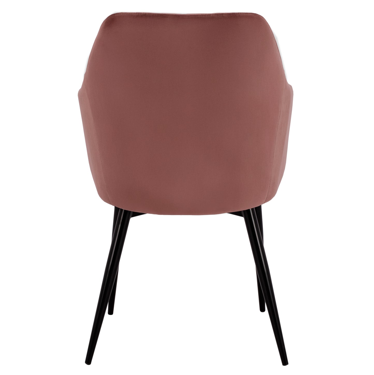 ARMCHAIR CHARLES FB98522.02 WITH VELVET DUSTY PINK 52x60x89Y cm.