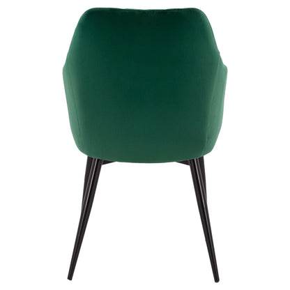 Armchair Charles HM8522.03 with cyppress green velvet 52x60x89 cm.