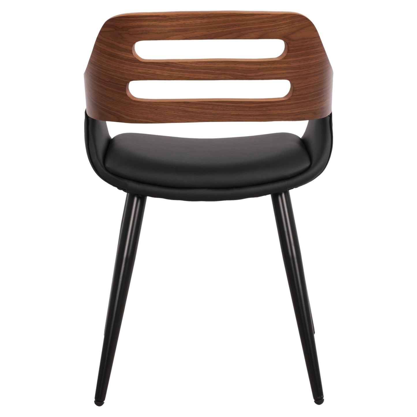 Armchair Auxiliary Superior Pro Walnut-Black PU HM8491.01 50x53x76cm